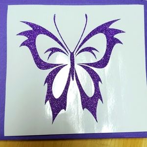 Butterfly decal